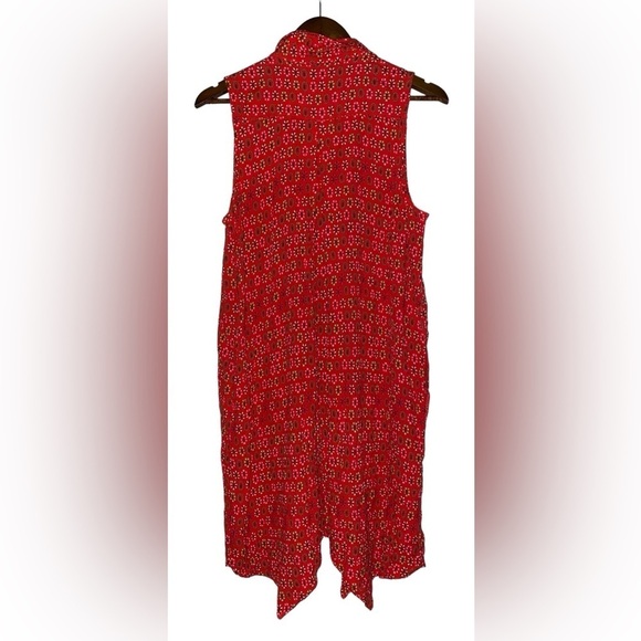 Maeve Anthropologie Women Daisy Floral Midi Shirtdress 12P‎  Cottagecore - Picture 2 of 8